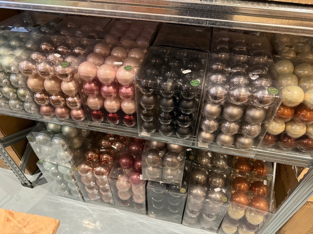 Mooie collectie glazen kerstballen, Diversen, Ophalen, Nieuw
