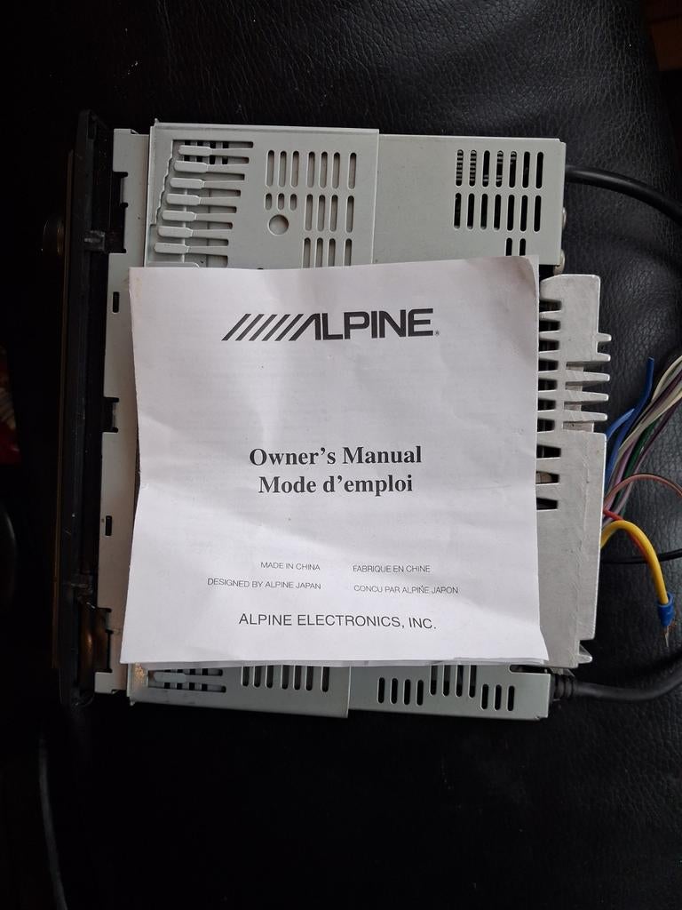 Alpine, Auto diversen, Autoradio's, Ophalen of Verzenden, Nieuw