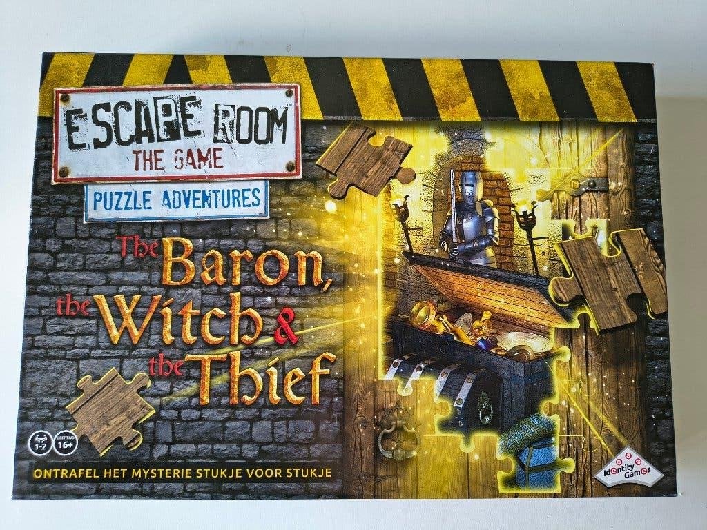 Escape Room The Game The Baron, The Witch & The Thief, Hobby en Vrije tijd, Gezelschapsspellen | Bordspellen, Ophalen of Verzenden