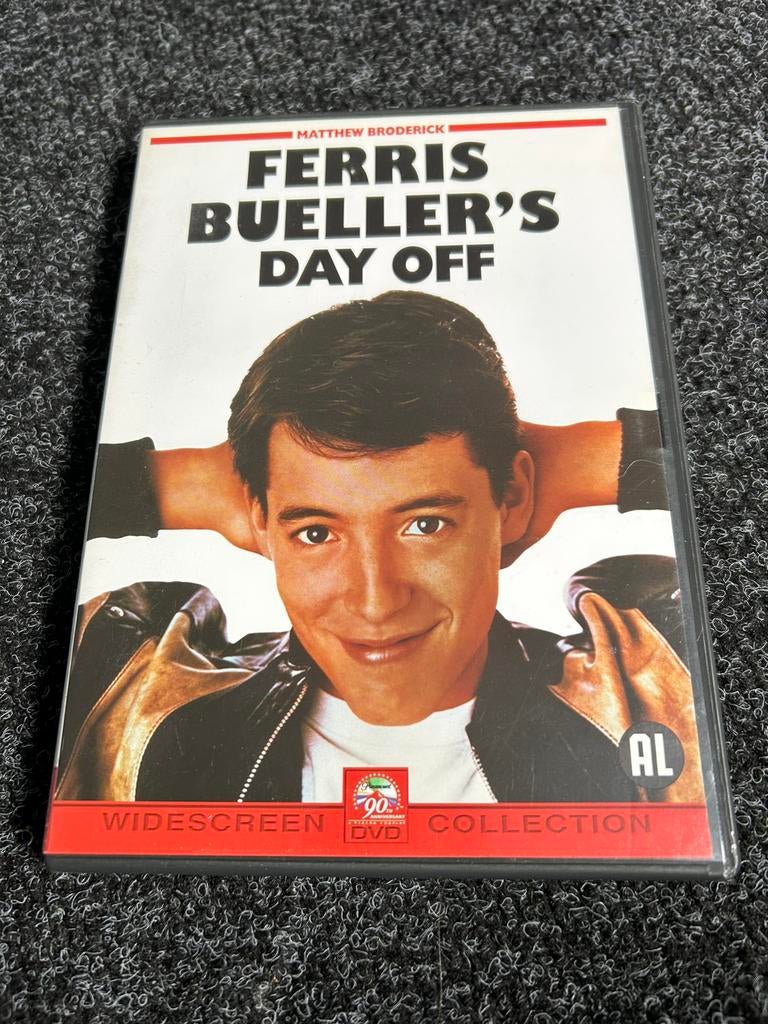 Ferris bueller’s day off op dvd 1986, Cd's en Dvd's, Vanaf 16 jaar, Ophalen of Verzenden, Gebruikt, Actiekomedie