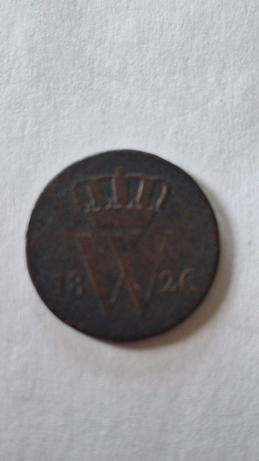 Zeldzame 1 Cent Munt Koning Willem I 1826, Ophalen, Koning Willem I, 1 cent, Losse munt