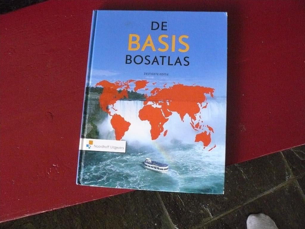 Basis bosatlas Noordhoff voor VO, Boeken, Ophalen, Bosatlas, 2000 tot heden, Zo goed als nieuw