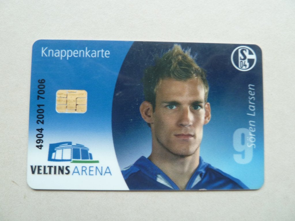 Knappenkarte   Soren.Larsen   Schalke 04, Verzamelen, Sportartikelen en Voetbal, Ophalen of Verzenden, Zo goed als nieuw, Buitenlandse clubs