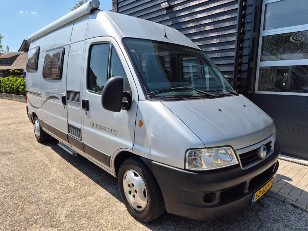 Fiat Ducato Globescout 2.3 JTD Buscamper, Bedrijf, Buscamper of Camperbus