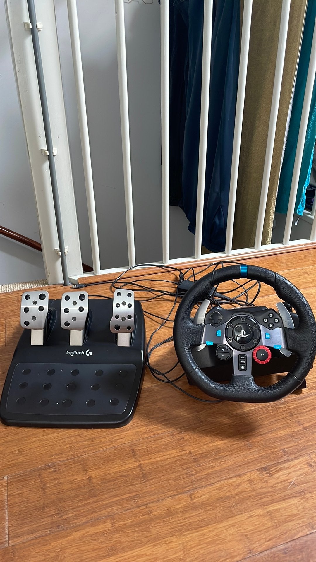G29 Logitech stuur+pedalen, Spelcomputers en Games, Spelcomputers | Sony PlayStation Consoles | Accessoires, Ophalen of Verzenden