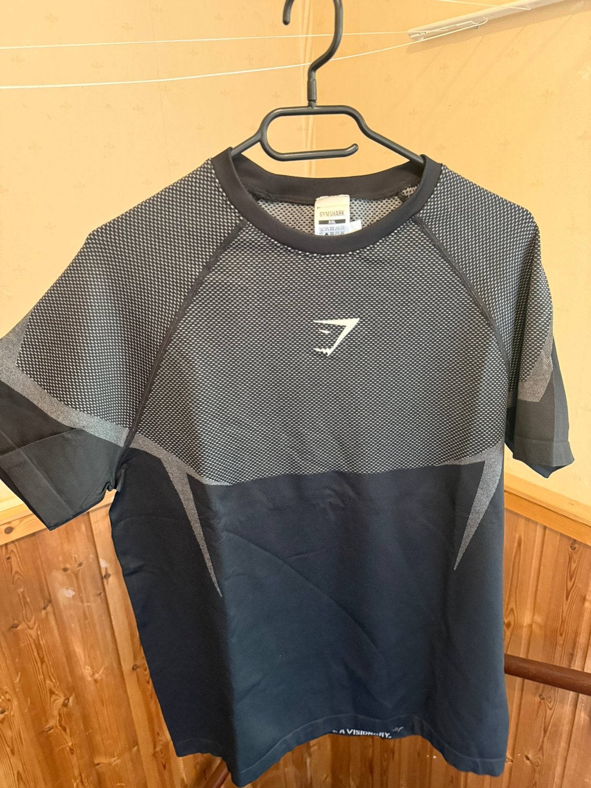 Gymshark Onyx V5 shirt maat XXL, Kleding | Heren, Ophalen, Fitness, Zwart, Overige maten