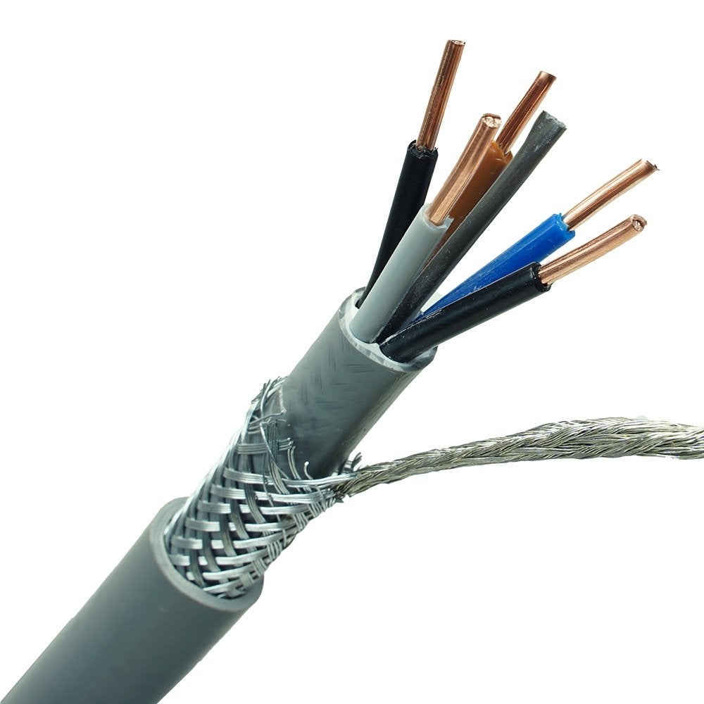 YMvK-as grondkabel 5X6 15 Meter in totaal, Doe-het-zelf en Verbouw, Elektra en Kabels, Ophalen, Nieuw, Kabel of Snoer