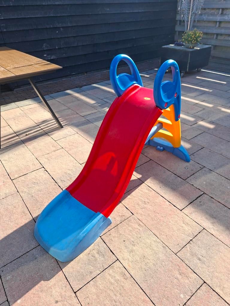 Kinderglijbaan, Ophalen, Gebruikt