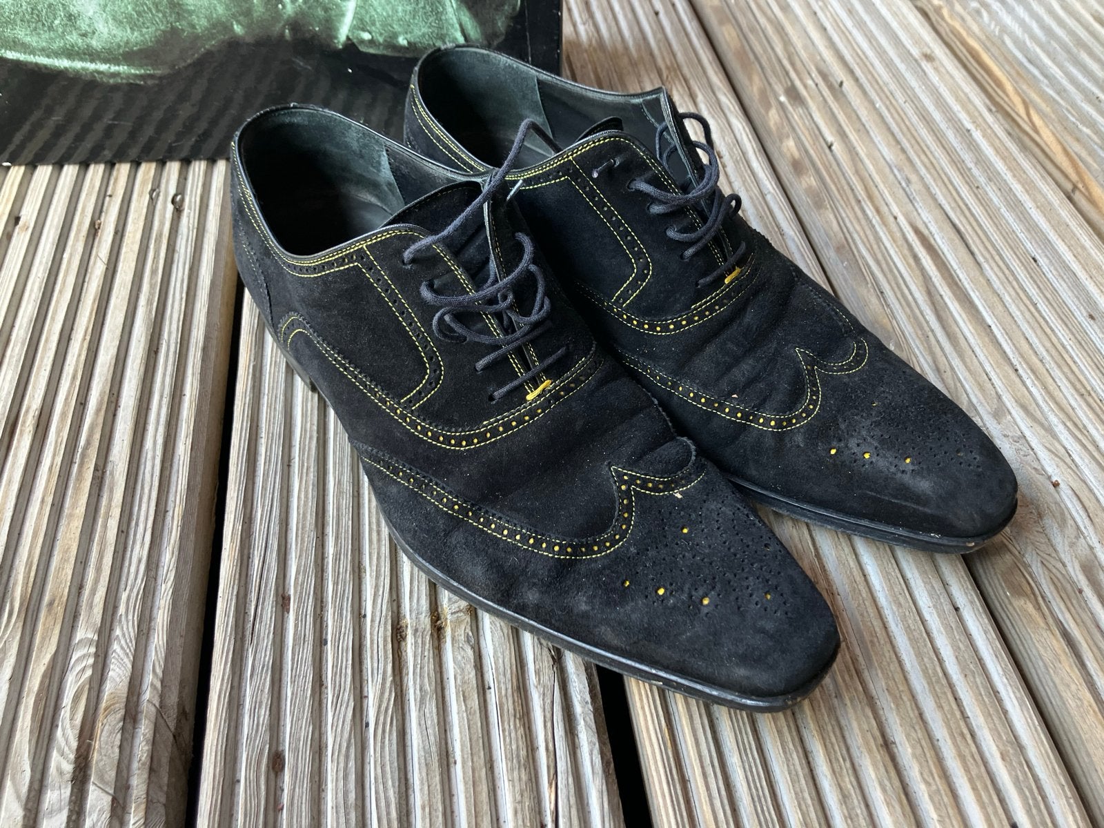 Magnanni nette schoen maat 43,5, Ophalen of Verzenden, Zo goed als nieuw, Zwart, Veterschoenen