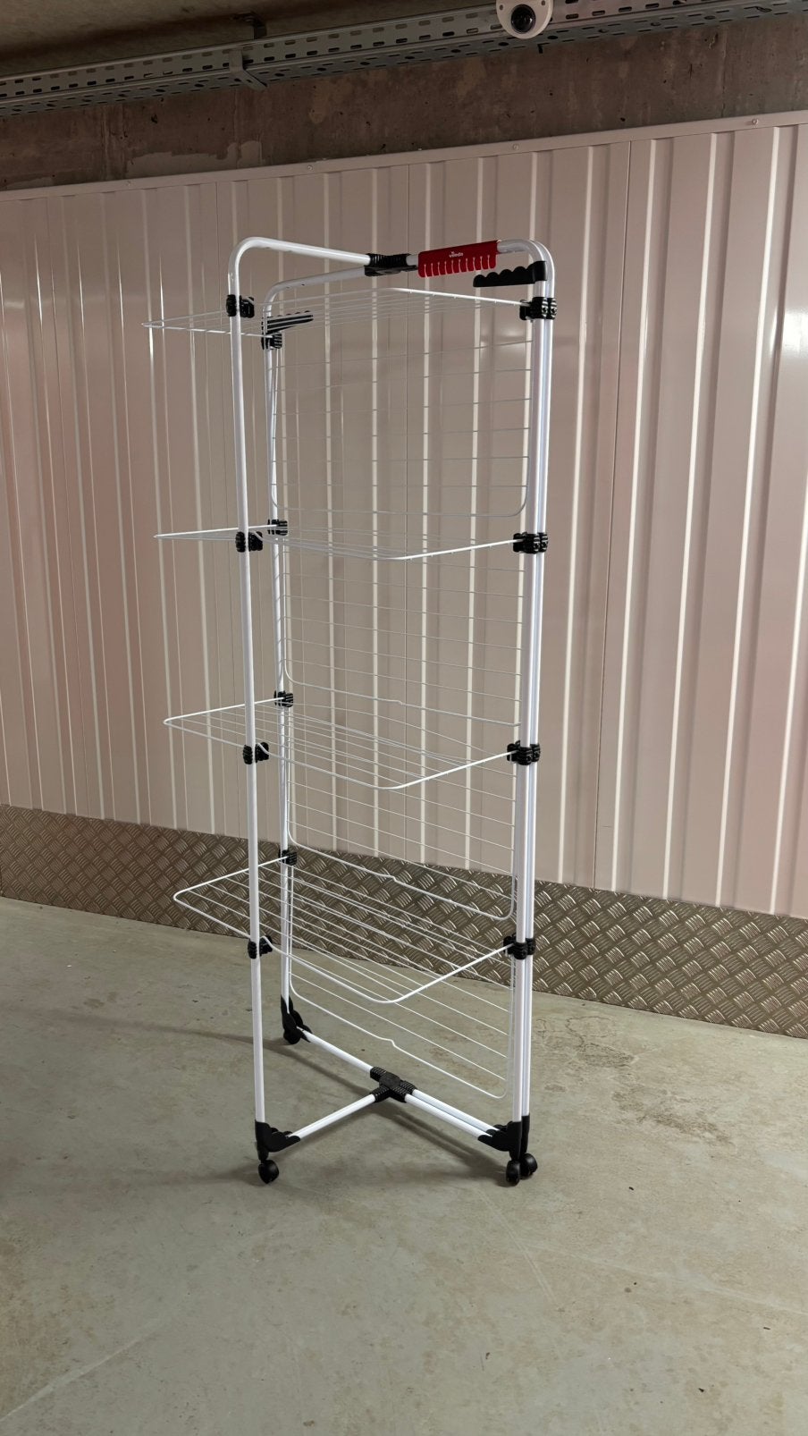 Vileda vertical 4-tier drying rack, Ophalen, Zo goed als nieuw, Wasrek