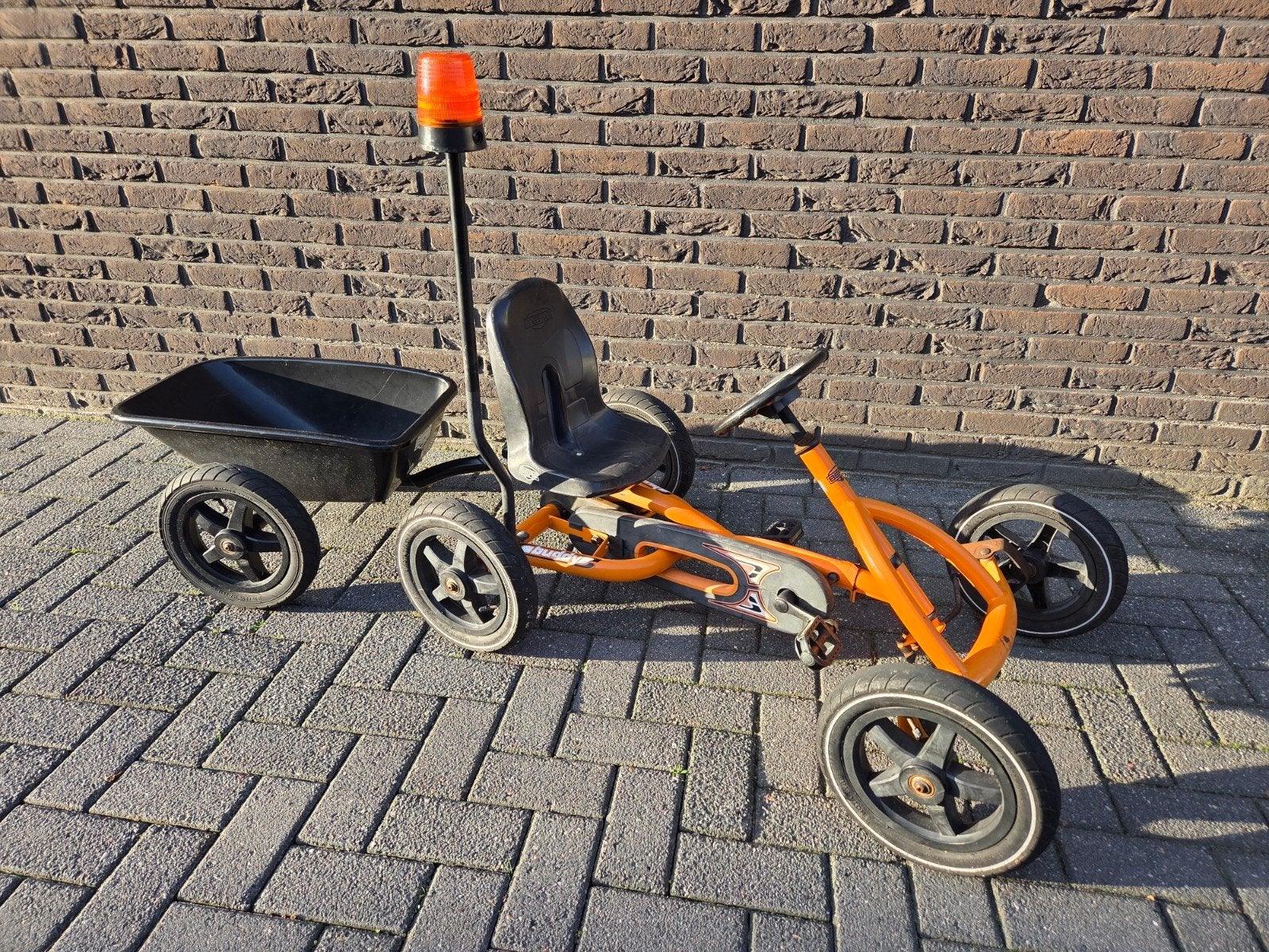 Berg Buddy skelter met aanhanger, Ophalen, Gebruikt, Berg, Met kar of aanhanger