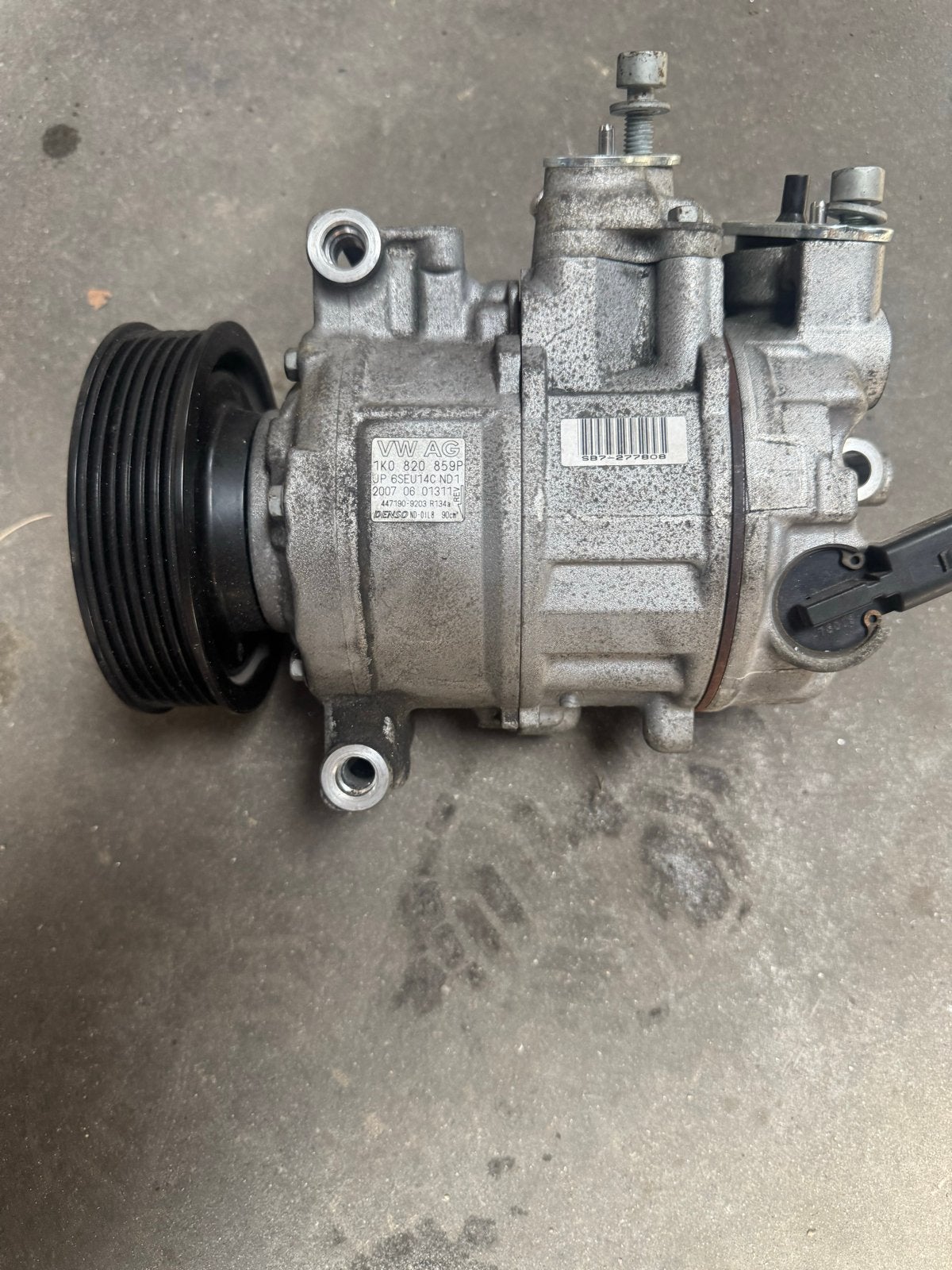 Airco compressor Audi A3 1.8 Turbo 8P - Werkt perfect, Ophalen, Gebruikt, Audi