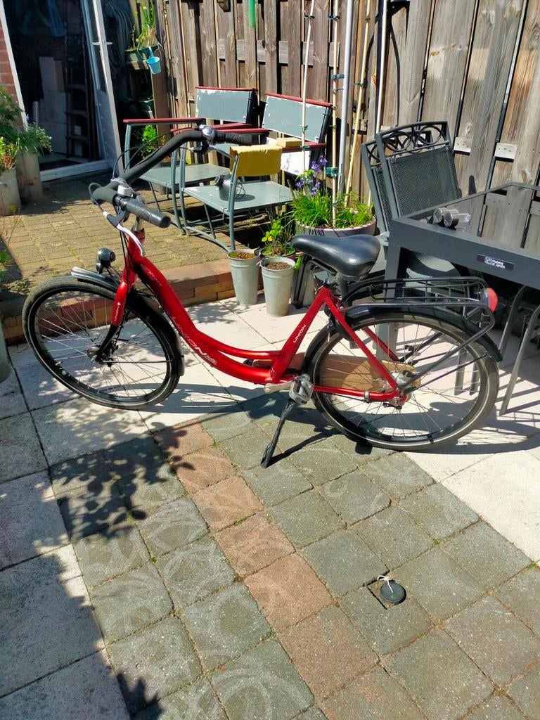Union Mamafiets 26 inch, 7 versnellingen, handremmen, Gebruikt, Versnellingen, 0 zitjes, 50 tot 53 cm
