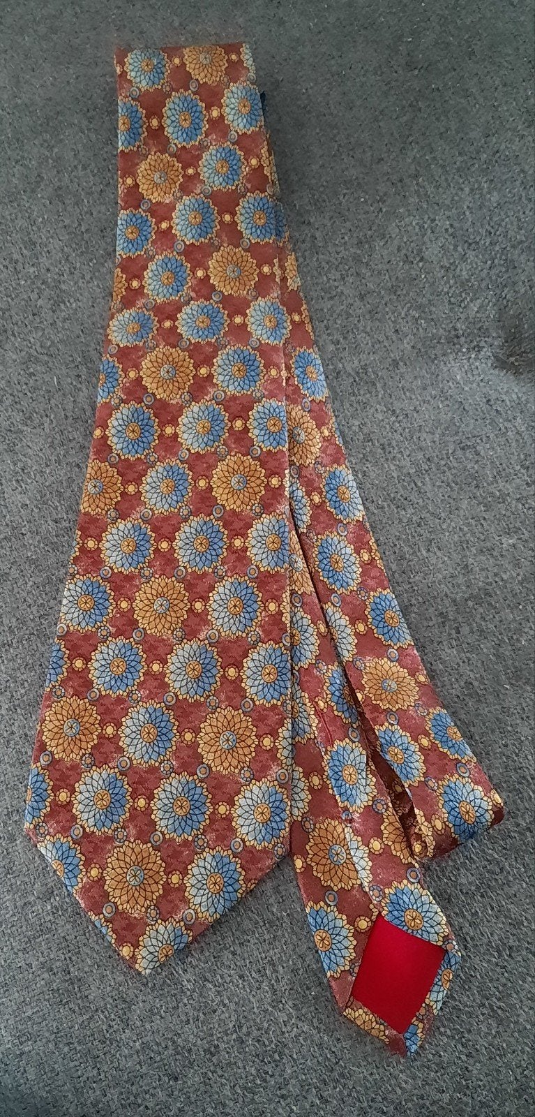 Nina Ricci Zijden Stropdas met Bloemenpatroon, Overige kleuren, Ophalen of Verzenden, Met patroon, Nina Ricci
