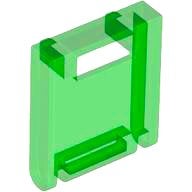 Lego Trans-Green Container, Box 2 x 2 x 2 Door with Slot, Gebruikt, Overige thema's, Lego, Overige typen