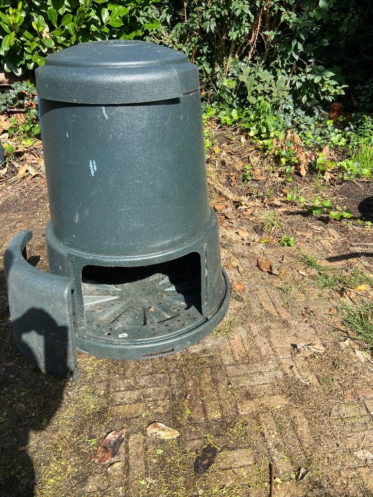 Compost ton, Ophalen, Tuinaarde