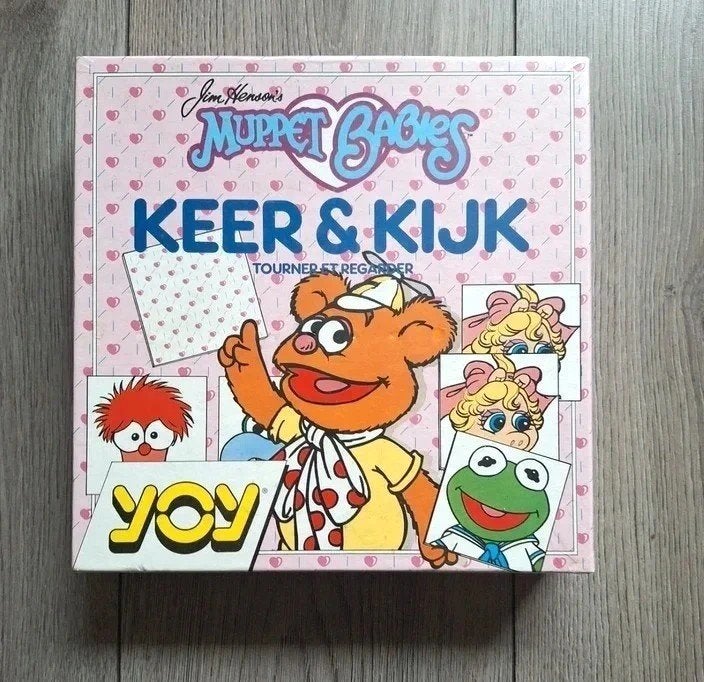 Muppet Babies Keer & Kijk vintage spel nieuw in folie, Kinderen en Baby's, Ophalen of Verzenden, Nieuw