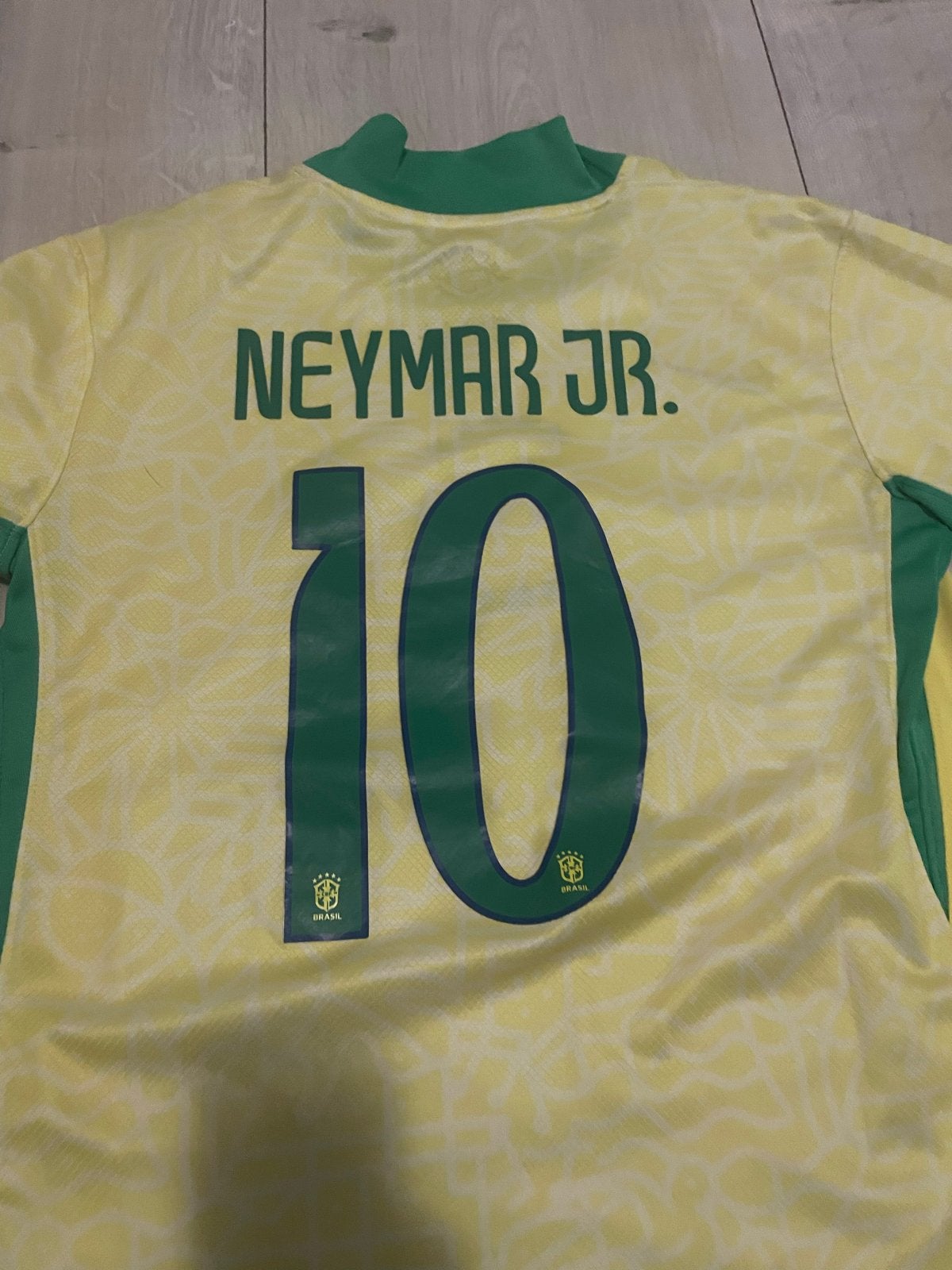 Brazilië thuisshirt Neymar Jr. WK 2022 - Maat S, Maat S, Ophalen of Verzenden, Zo goed als nieuw, Shirt
