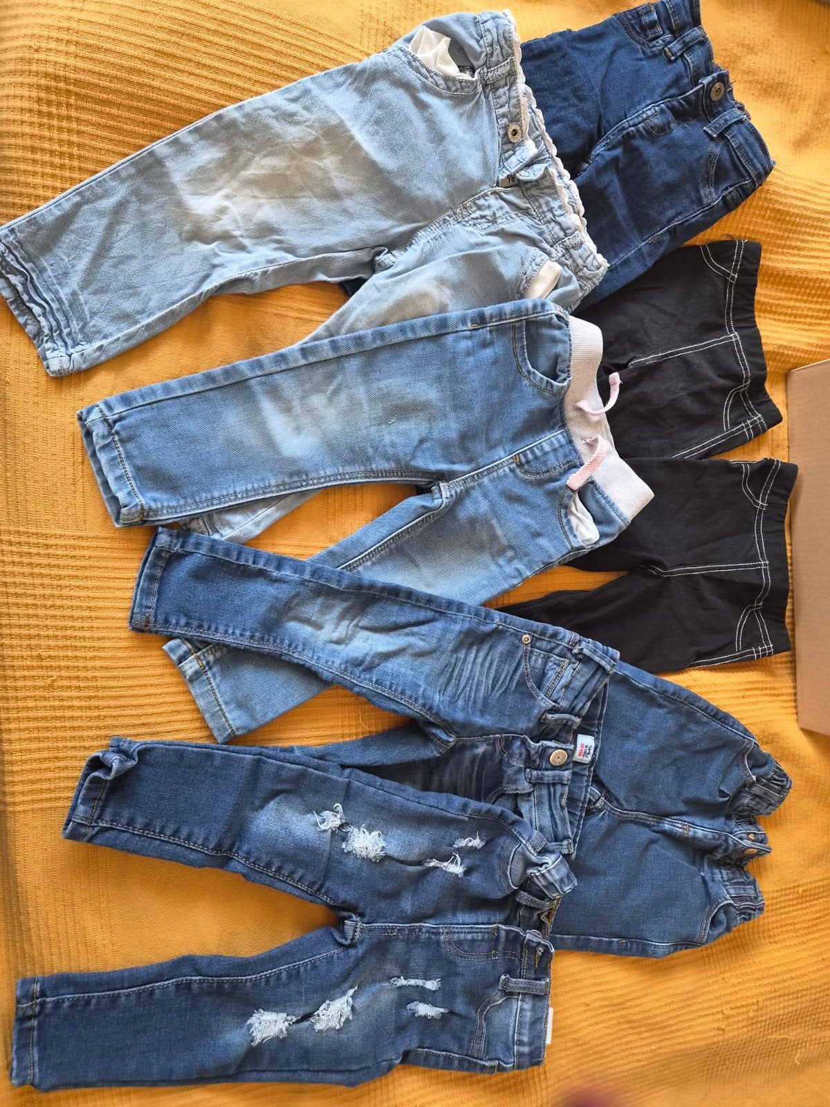 Tweelingmeisjes. Grote kledingbundel voor meisjes - diverse, Ophalen of Verzenden, Gebruikt, Overige maten