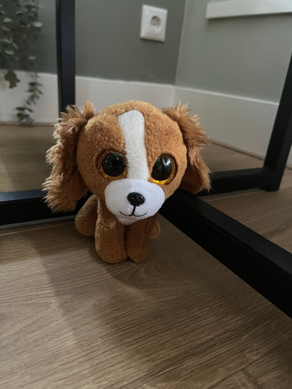Schattige Ty Beanie Boo hond knuffel - Zo goed als nieuw, Zo goed als nieuw, Klein (minder dan 20 cm), Bruin, Ty