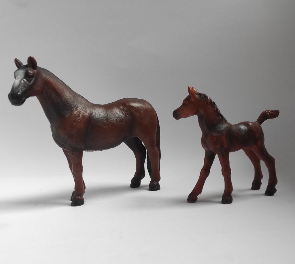 Schleich Hannoveranen (oud), Verzenden, Gebruikt, Paard, Beeldje of Figuurtje