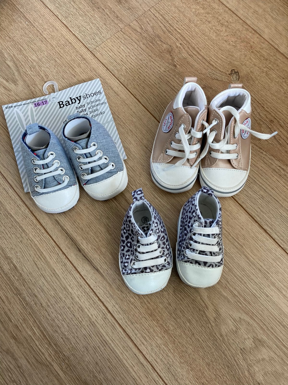 Baby schoentjes maat 16/17, Ophalen of Verzenden, Nieuw, Jongetje of Meisje, Schoentjes