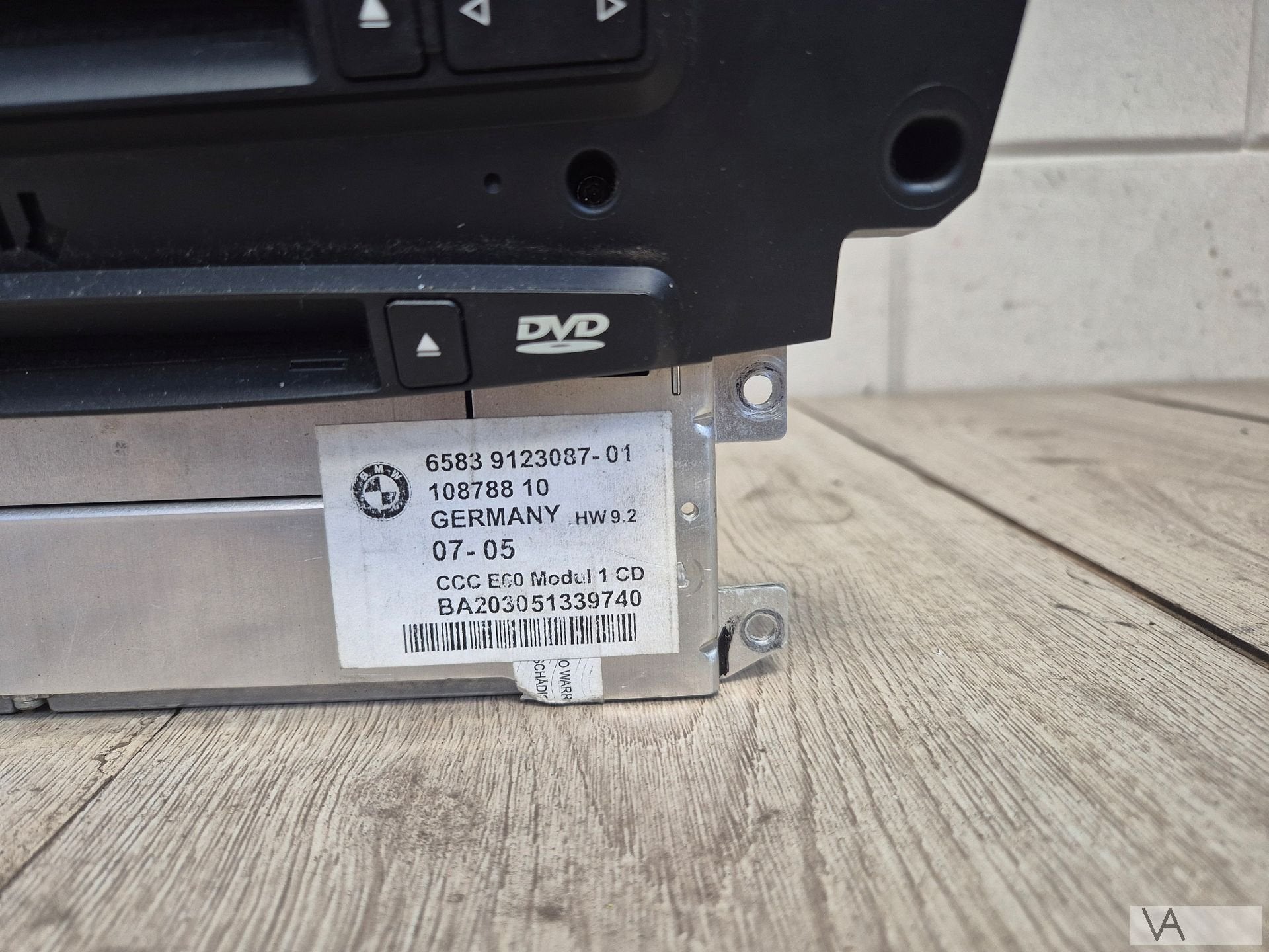 CCC Navigatie radio BMW 5 serie E60 E61 9123087 2003 - 2007, Gebruikt, -, -, Ophalen of Verzenden