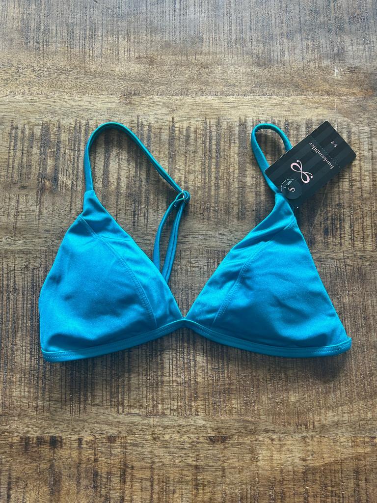 Hunkemöller Celine Triangle Bikinitop S, Blauw, Nieuw, Ophalen of Verzenden, Bikini