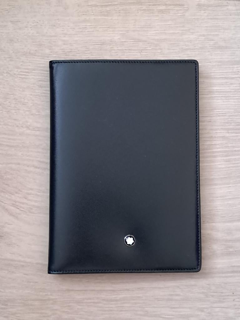Montblanc Meisterstück Paspoorthouder, Overige merken, Zwart, Nieuw, Ophalen of Verzenden