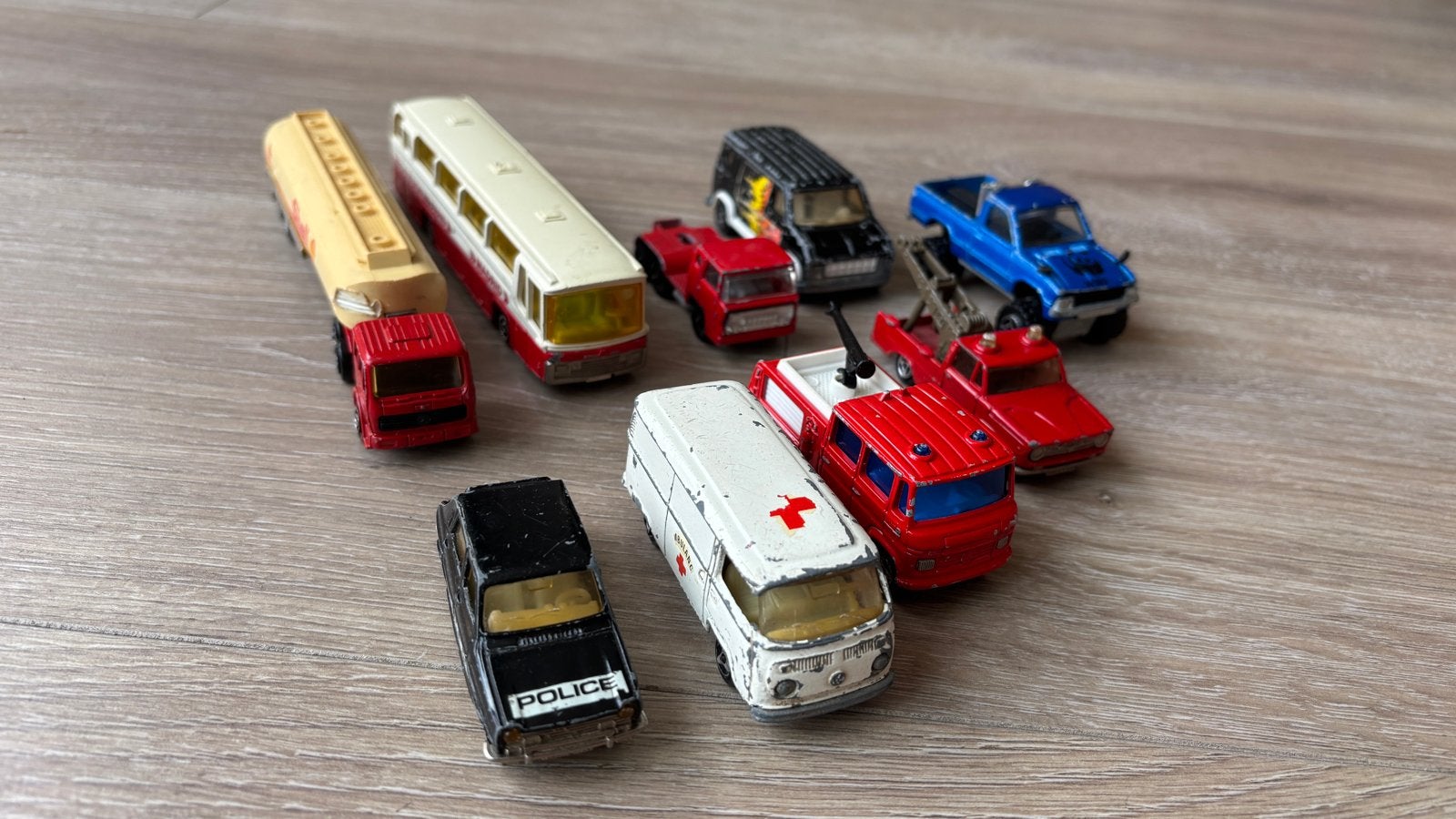 Majorette Speelgoedautotjes - Gebruikt met gebruiksschade, Ophalen of Verzenden, Gebruikt