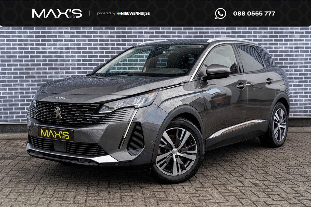 Peugeot 3008 1.6 HYbrid 225 Allure Pack Business | Plug-in H, Auto's, Peugeot, Euro 6, 4 cilinders, Leder en Stof, Plug-in hybride