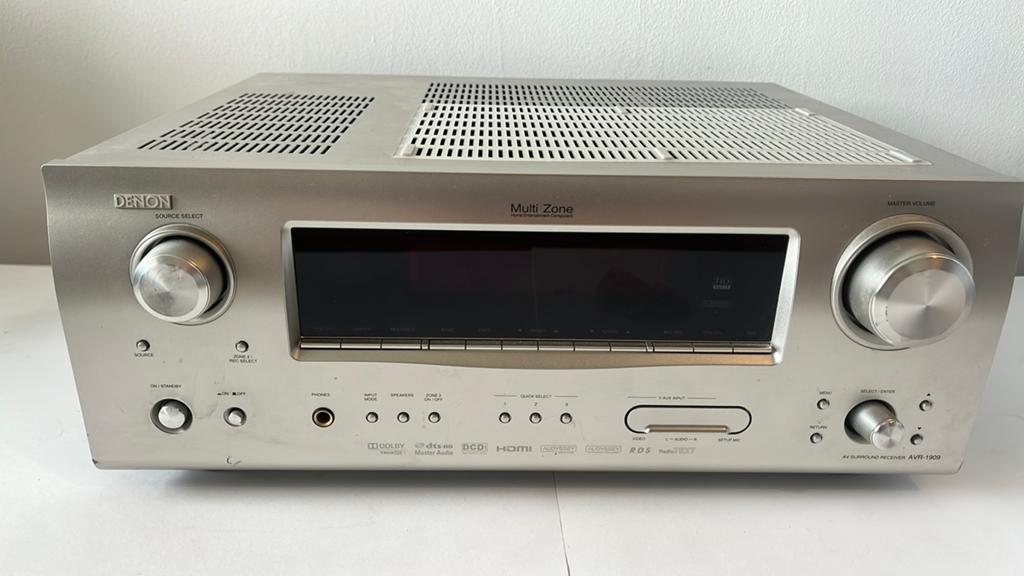 Denon avr-1909, Audio, Tv en Foto, Versterkers en Receivers, Gebruikt, Denon, Ophalen of Verzenden, 120 watt of meer