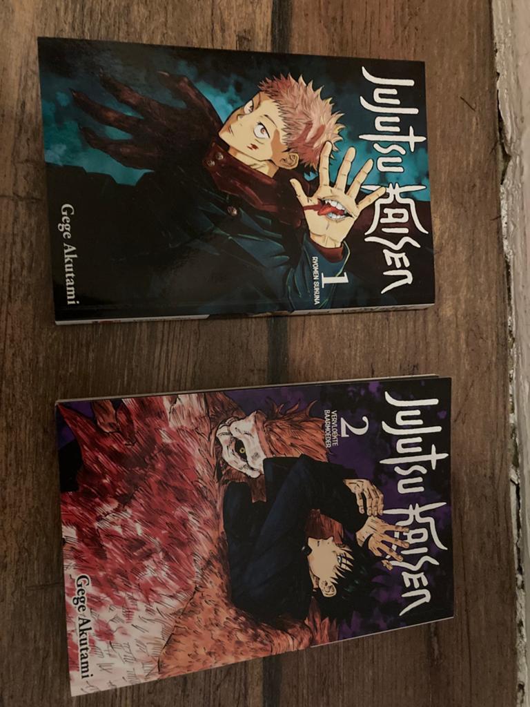 Deel 1&2 manga ‘jujutsu kaisen’!, Boeken, Eén comic, Ophalen of Verzenden, Zo goed als nieuw, Japan (Manga)