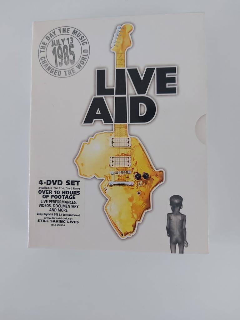 Live Aid 4-DVD set - The Day The Music Changed The World, Ophalen of Verzenden