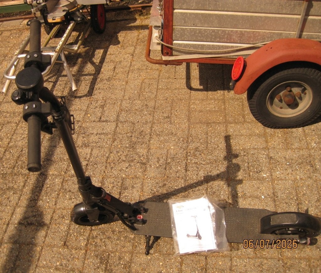Elektrische step, E scooter, E-step, Fietsen en Brommers, Steps, Ophalen, Gebruikt, Elektrische step (E-scooter)