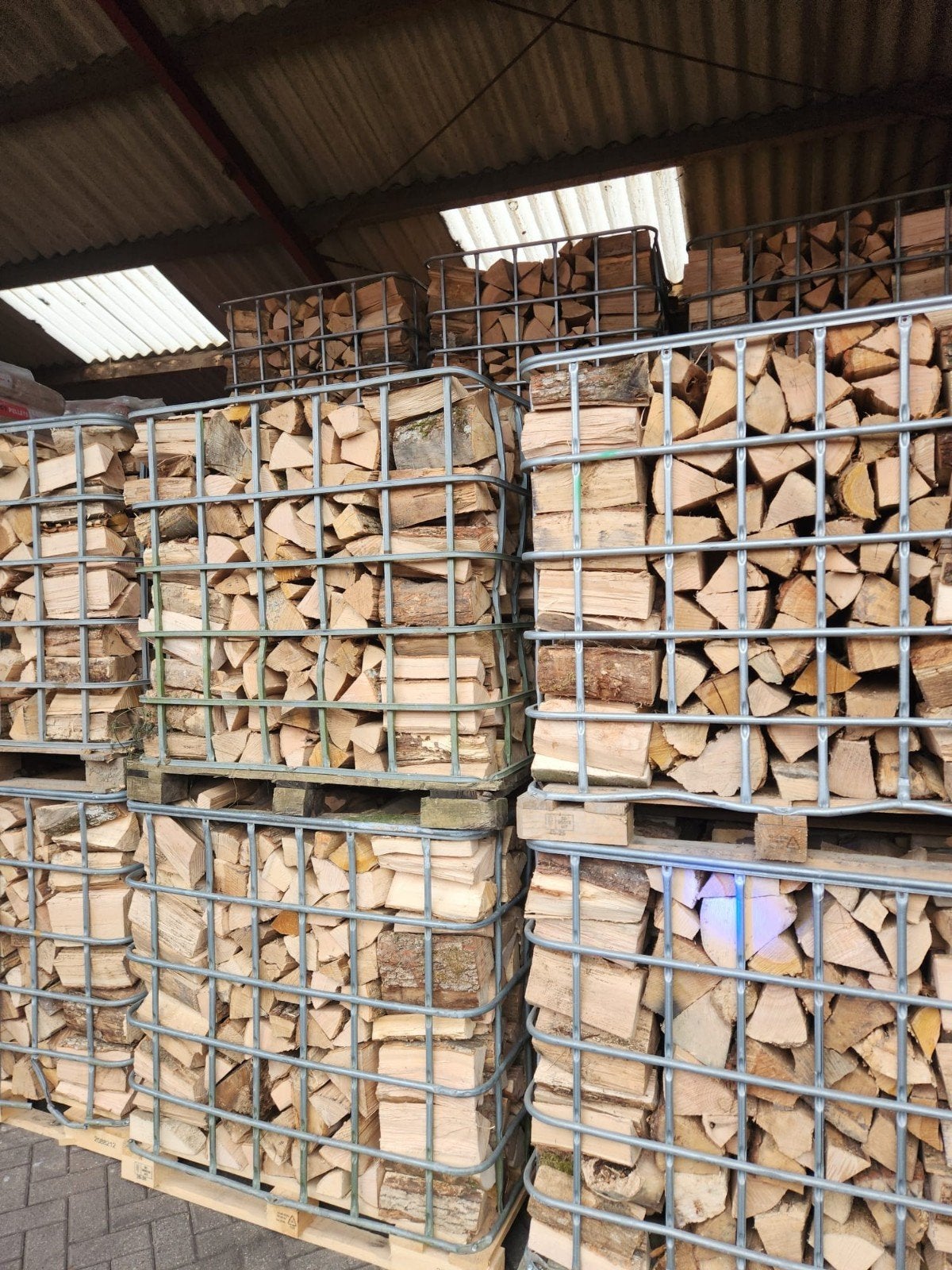 haardhout en pelletbrokjes, 6 m³ of meer, Ophalen of Verzenden, Overige houtsoorten, Blokken