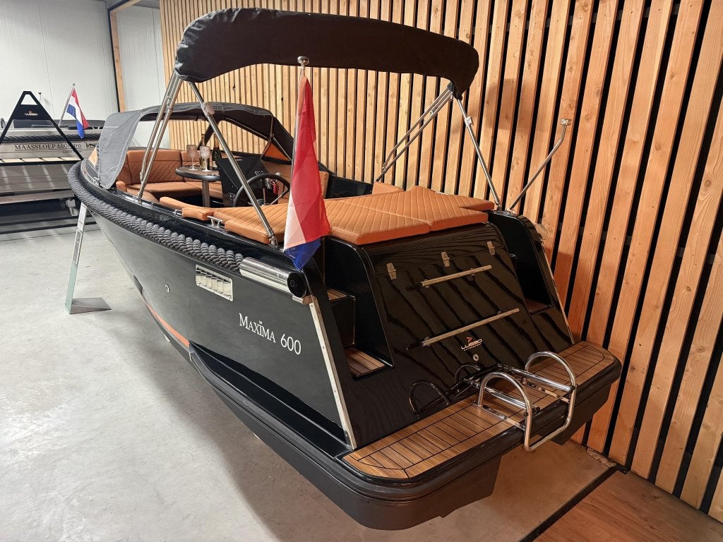 Mooie! MAXIMA 600 'ORANGE EDITION' 20PK HONDA BIMINI OPTIES!, Watersport en Boten, Tender, 2 m, Maxima, 0 cm