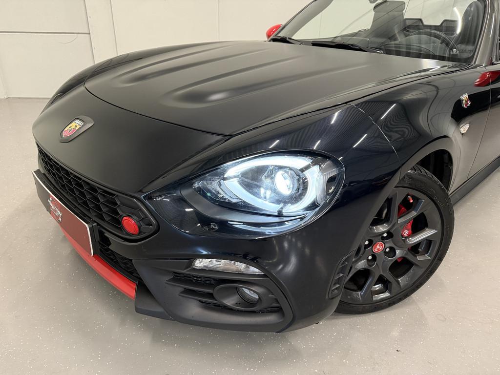 Fiat 124 Spider Abarth 1.4 MultiAir Turbo aut. LED/BOSE/ZWAR, Auto's, Automaat, Gebruikt, Zwart, 4 cilinders