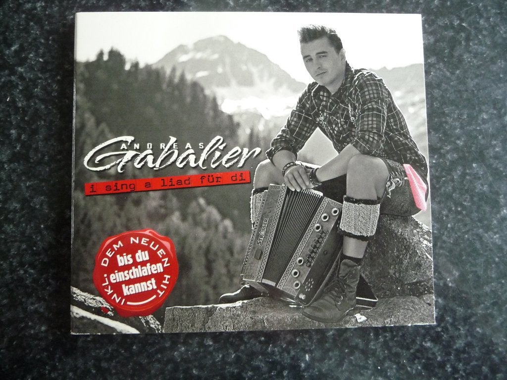 ANDREAS GABALIER cd single, Ophalen of Verzenden, Zo goed als nieuw