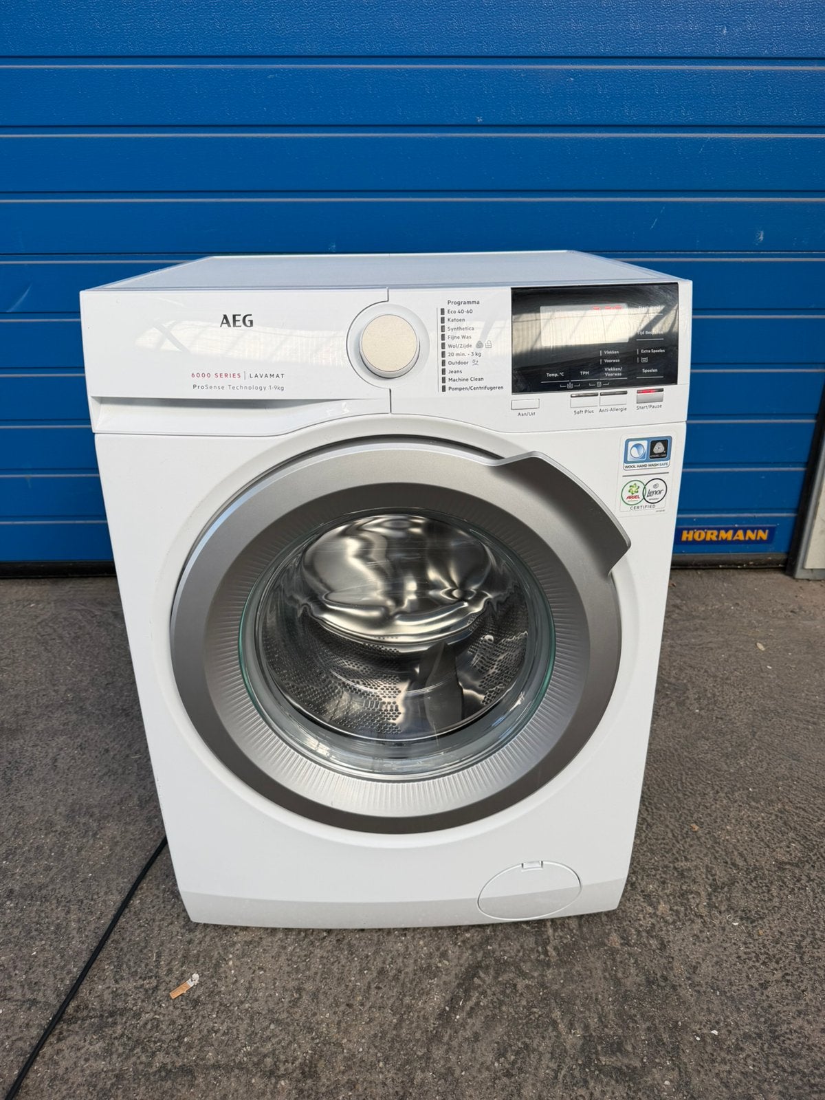 ZGAN AEG wasmachine 9 kilo, Ophalen, Zo goed als nieuw, 85 tot 90 cm, 1200 tot 1600 toeren