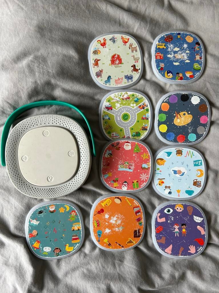 Timio audiospeler met 9 discs / educatief en leerzaam spelen, Ophalen of Verzenden, Gebruikt, Overige typen