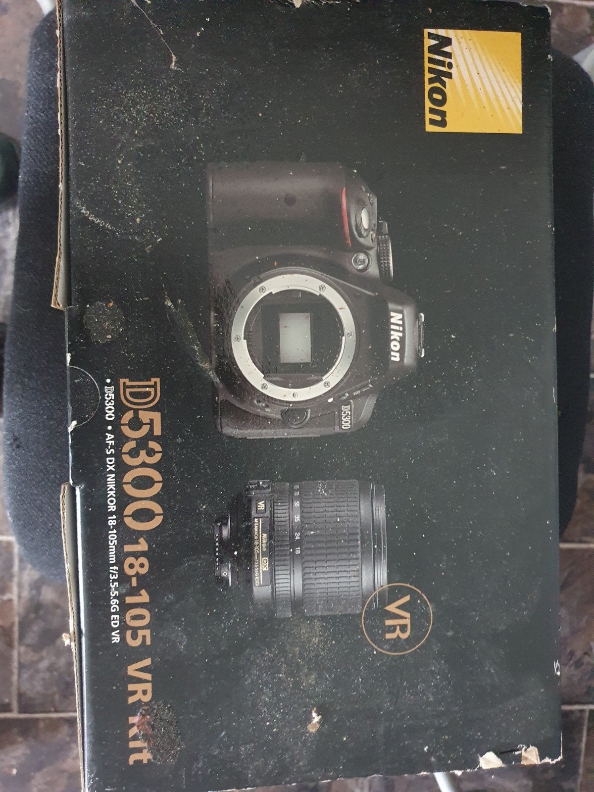 Nikon D5300 spiegelreflexcamera met 18-105mm VR lens, Ophalen, Spiegelreflex, Beeldstabilisatie, Nieuw