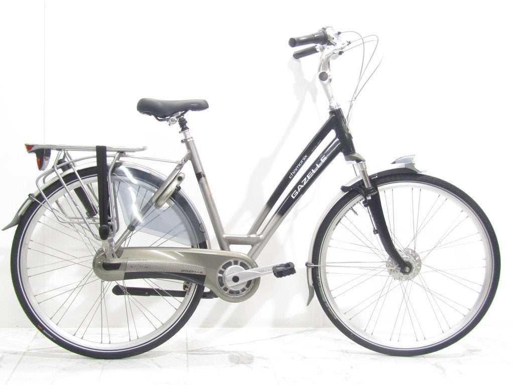 Gazelle Chamonix grijs dames 53cm 28inch, 53 tot 56 cm, Gebruikt, Gazelle, Versnellingen