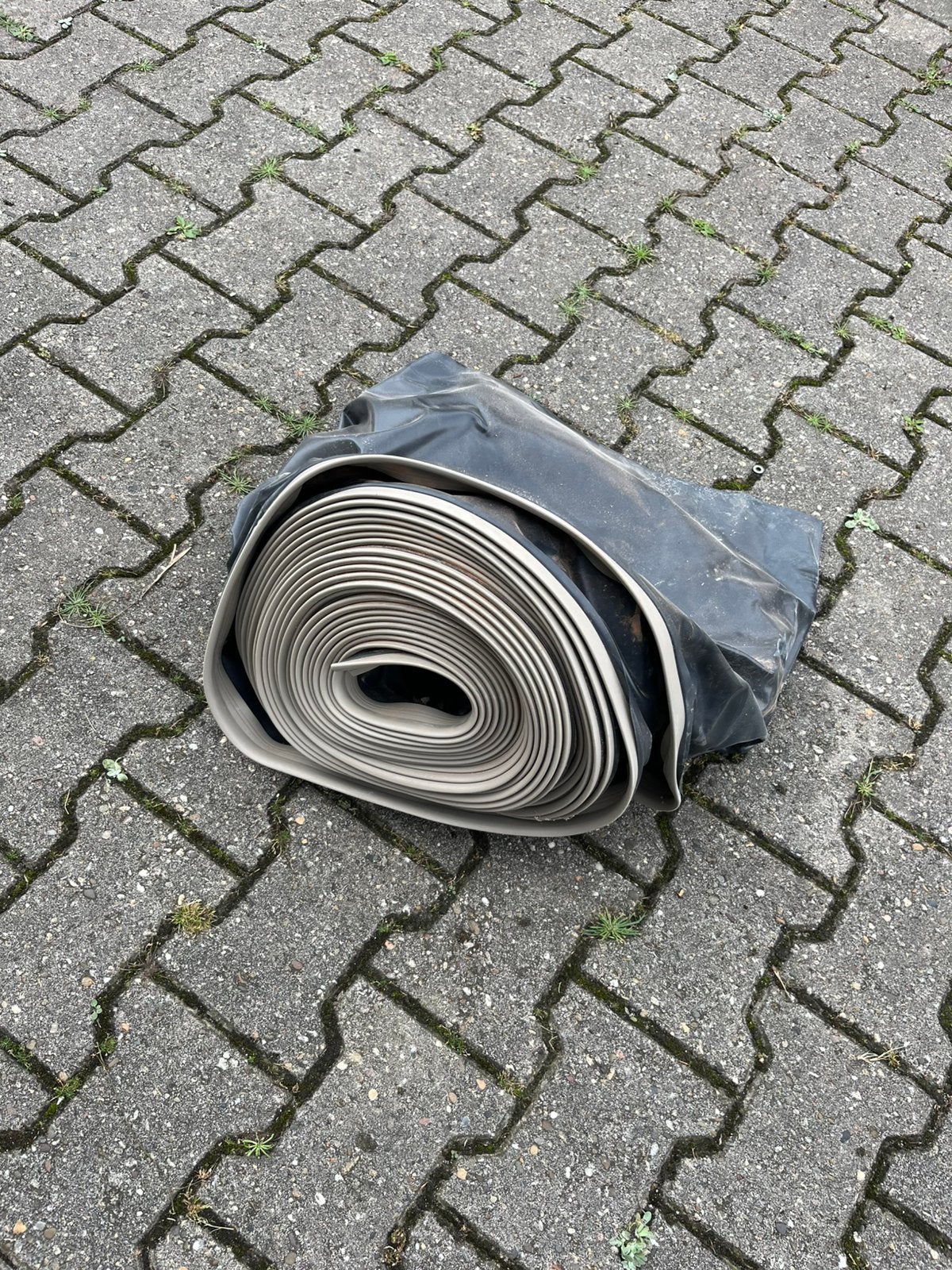 Lateislabbe b=500mm lengte 13,50m, Ophalen, Zo goed als nieuw, 15 m² of meer, Zeil