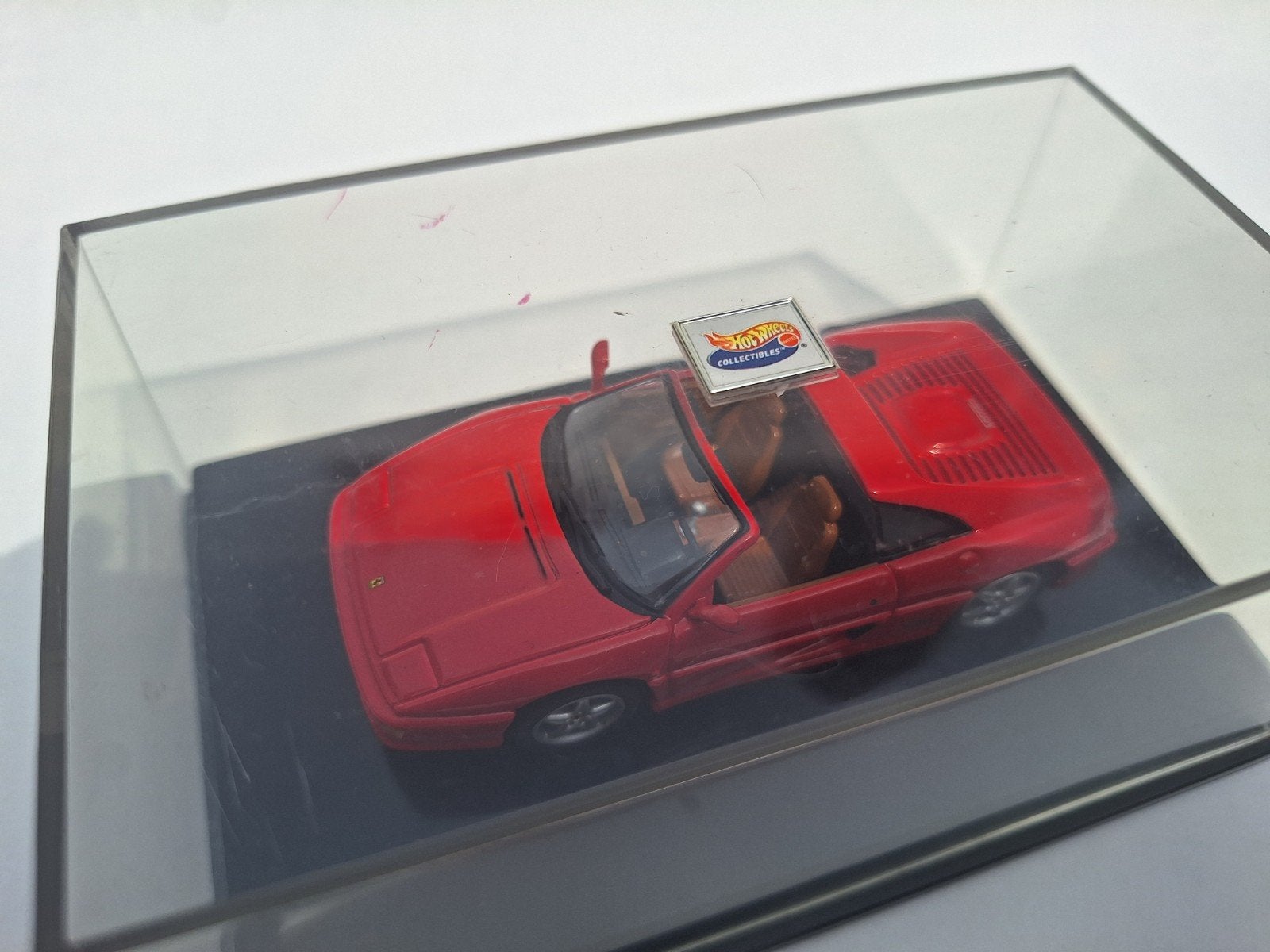 Ferrari 355 GTS - rood - HotWheels Collectibles, Ophalen of Verzenden, Zo goed als nieuw, Auto, Overige merken