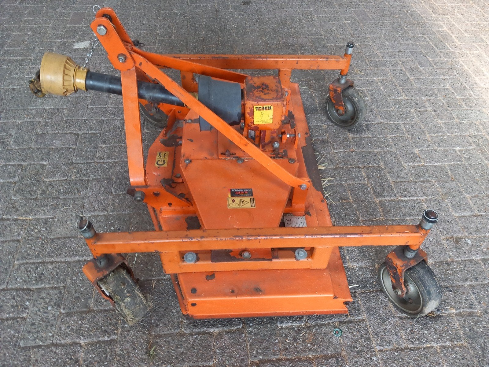 Cirkelmaaier grasmaaier weidebloter mini compact trekker, Tuin en Terras, Grasmaaiers, Ophalen, 50 cm of meer