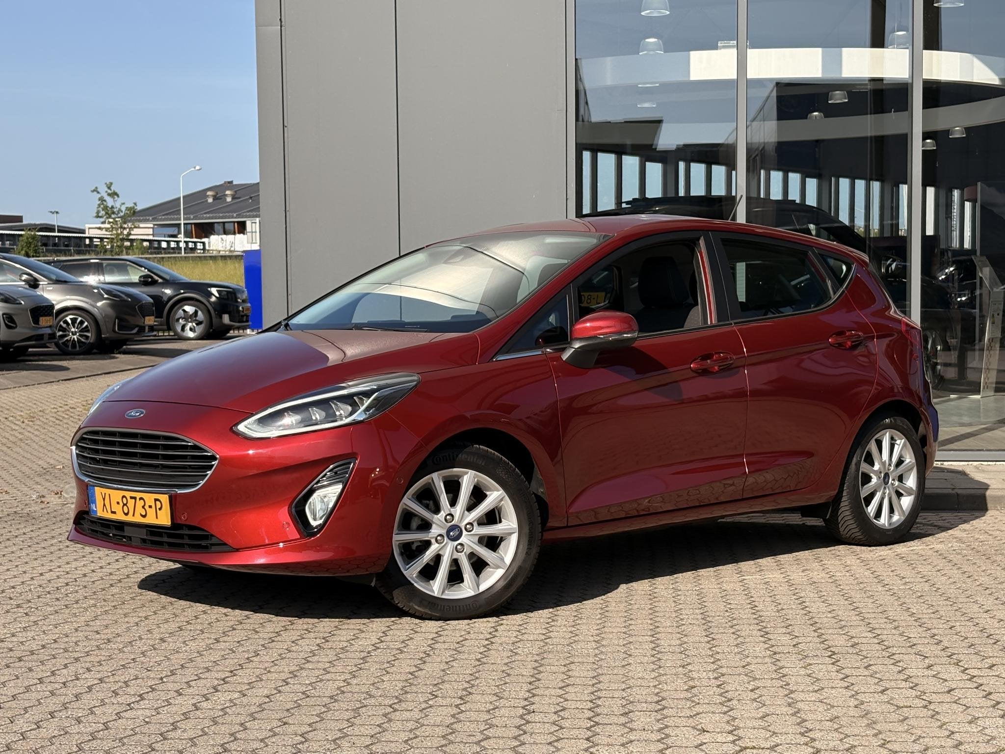 Ford Fiesta 1.0 EcoBoost Titanium DRIVER ASSISTANCE PACK I L, Auto's, Gebruikt, Euro 6, 49 €/maand, Origineel Nederlands