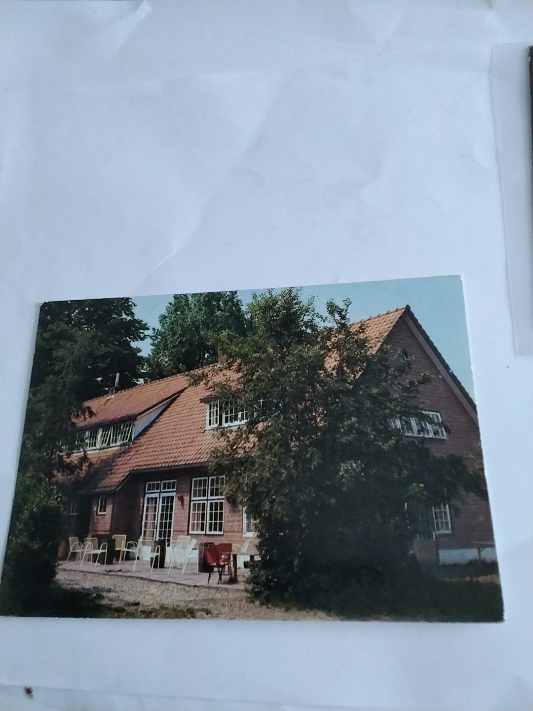 Ansichtkaart Bergen op Zoom Jeugdherberg Klavervelden, Ophalen of Verzenden, 1960 tot 1980, Gelopen, Noord-Brabant
