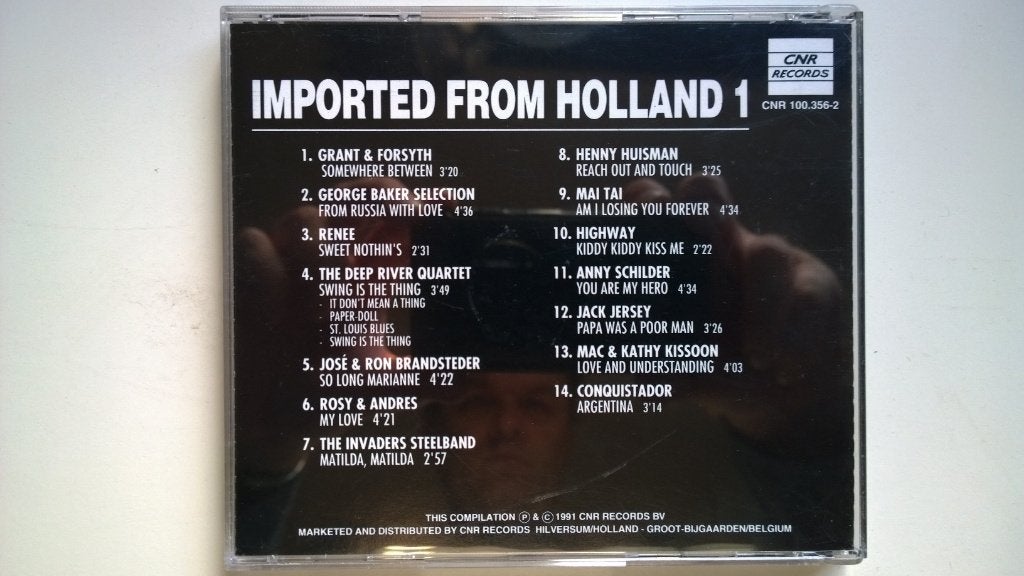 Imported From Holland Volume 1, Ophalen of Verzenden, Zo goed als nieuw, Pop, Album