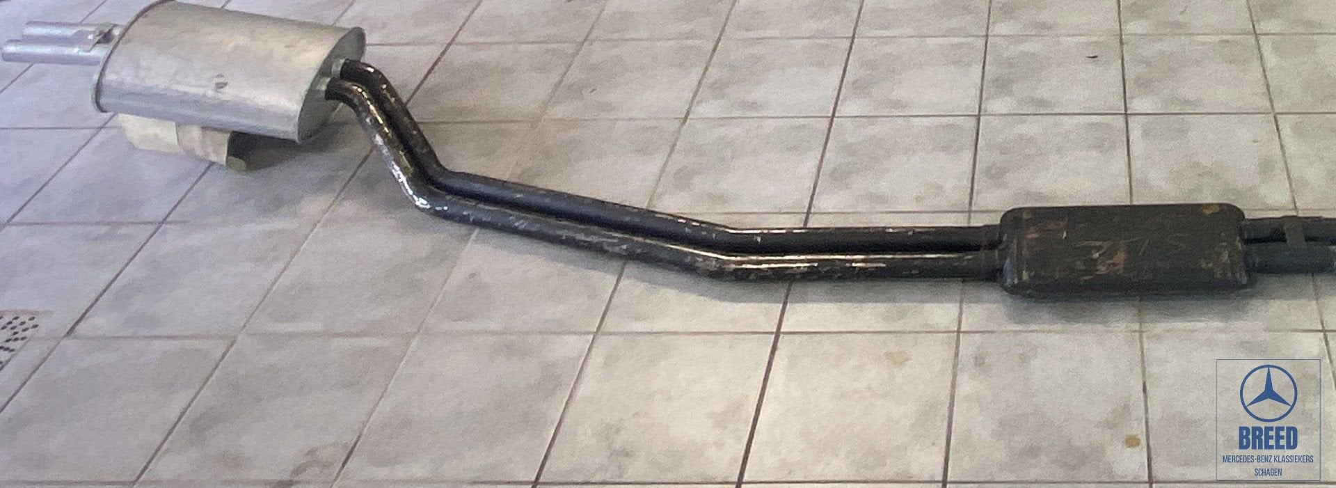 NOS uitlaat voor Mercedes-Benz R107 280SLC 350SLC 450SLC, Auto-onderdelen, Ophalen, -, Nieuw, -